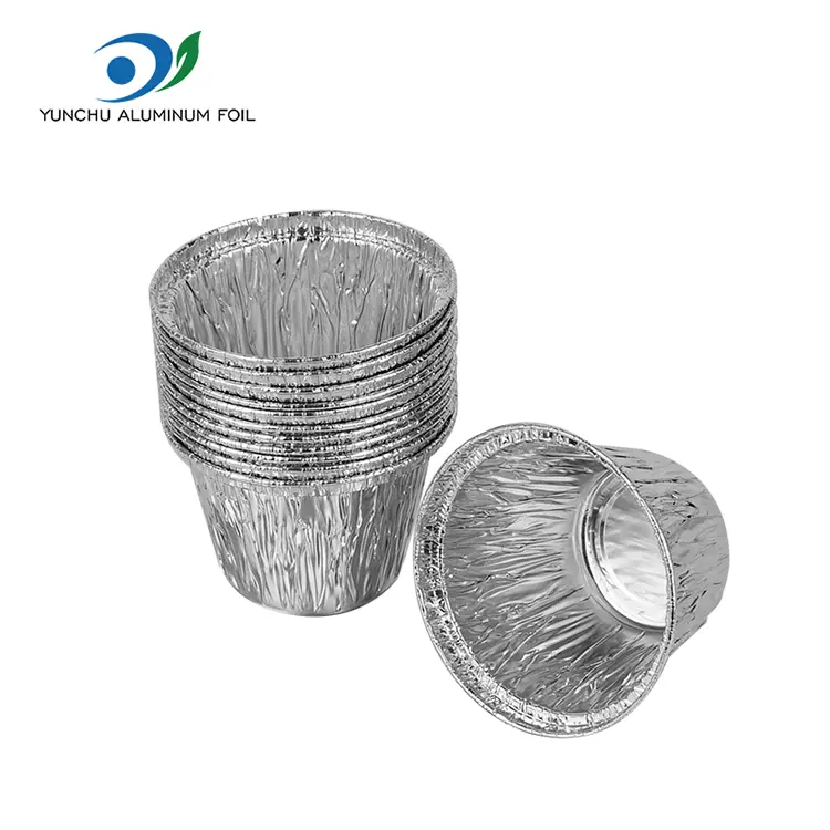 Okrogel pekač iz aluminijaste folije za enkratno uporabo