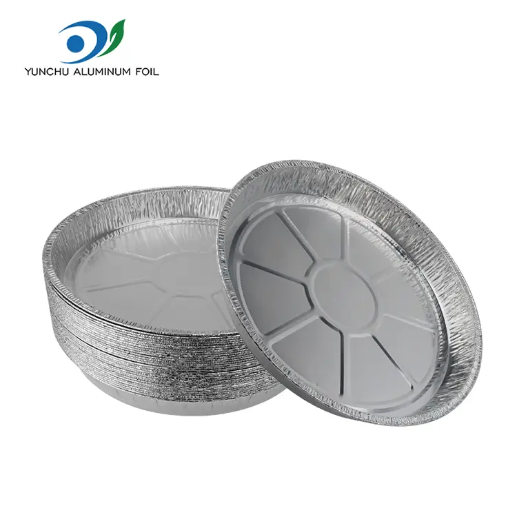 Krožna jedilnica srebrne aluminijaste folije
