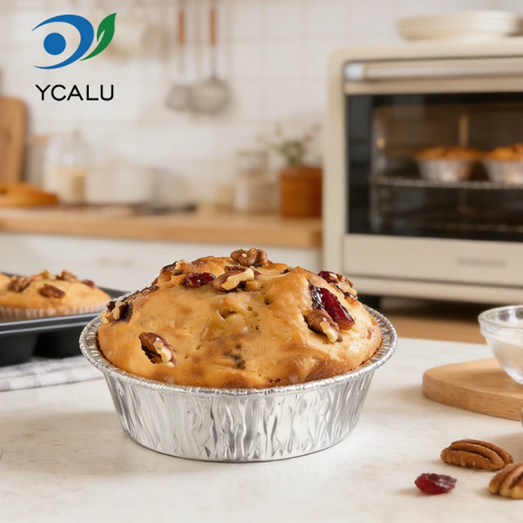 Zračni cvrtnik za enkratno uporabo Srebrne posode za hrano iz aluminijaste folije