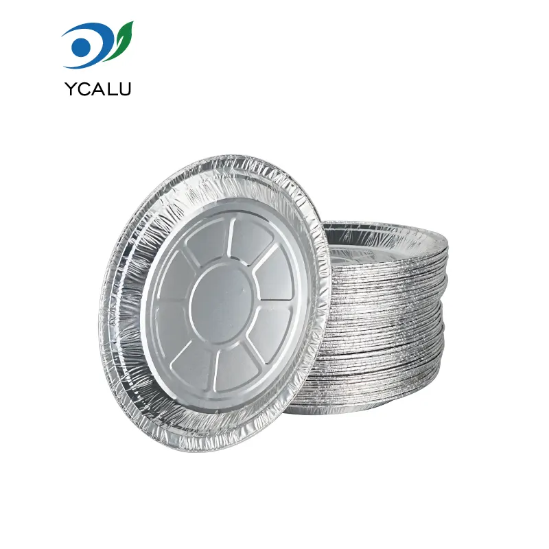 Zračni cvrtnik za enkratno uporabo Srebrne posode za hrano iz aluminijaste folije