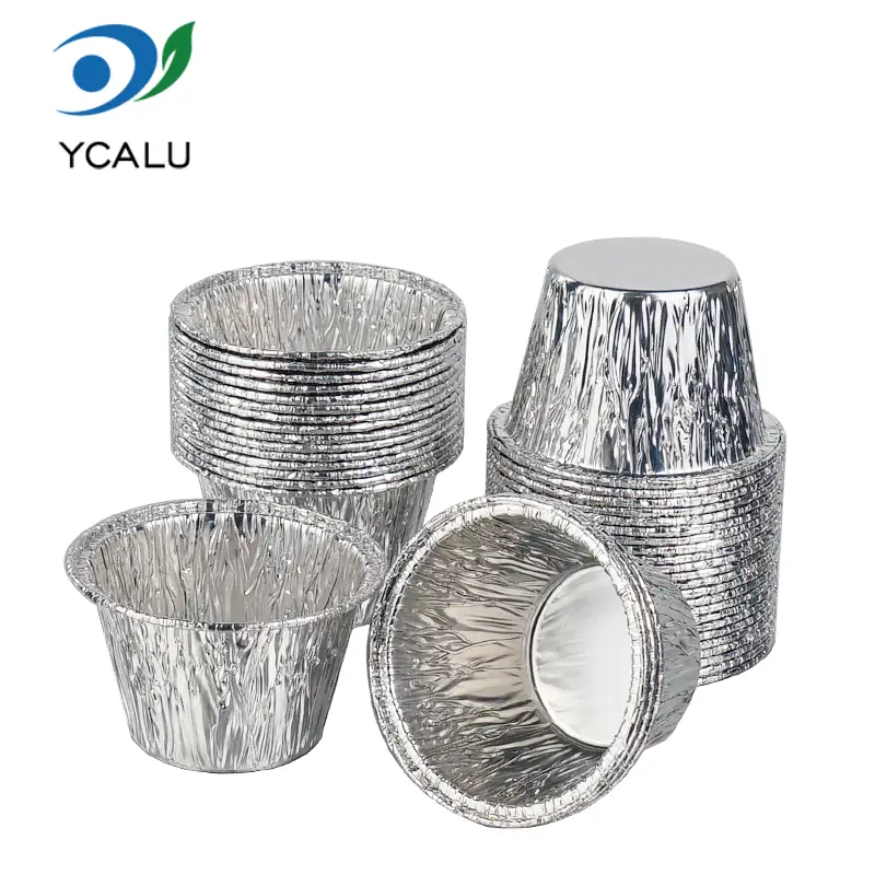 Srebrne posode iz aluminijaste folije za enkratno uporabo