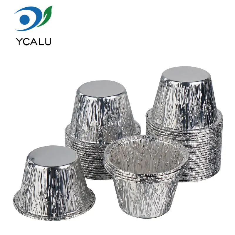 Srebrne posode iz aluminijaste folije za enkratno uporabo
