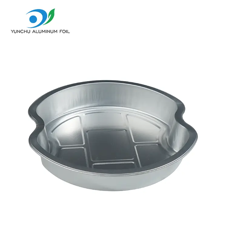 Za enkratno uporabo za enkratno uporabo okroglih posod za aluminijaste folije