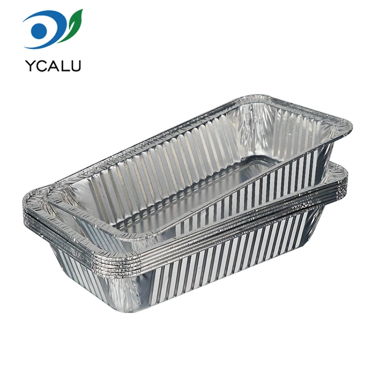 Okolju prijazni pladnji za hrano iz aluminijaste folije za gostinsko industrijo