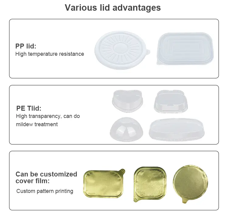 Heat sealing Silicone-Seal-Free Empty Coffee Capsule