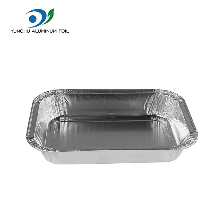 Silver Airline Aluminum Foil Containers