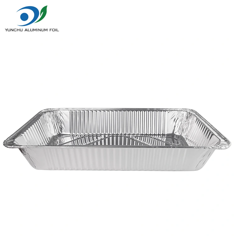 Velika zmogljivost zunanja pekača srebrna aluminijasta folija Velika zmogljivost zunanja pekača srebrna aluminijasta folija