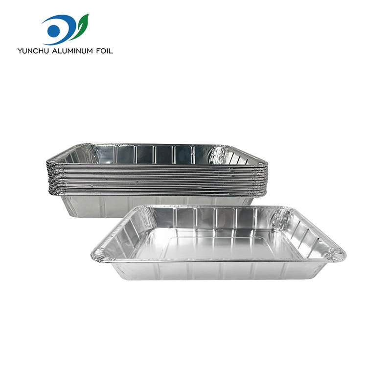 Velike posode za ribe na žaru na žaru