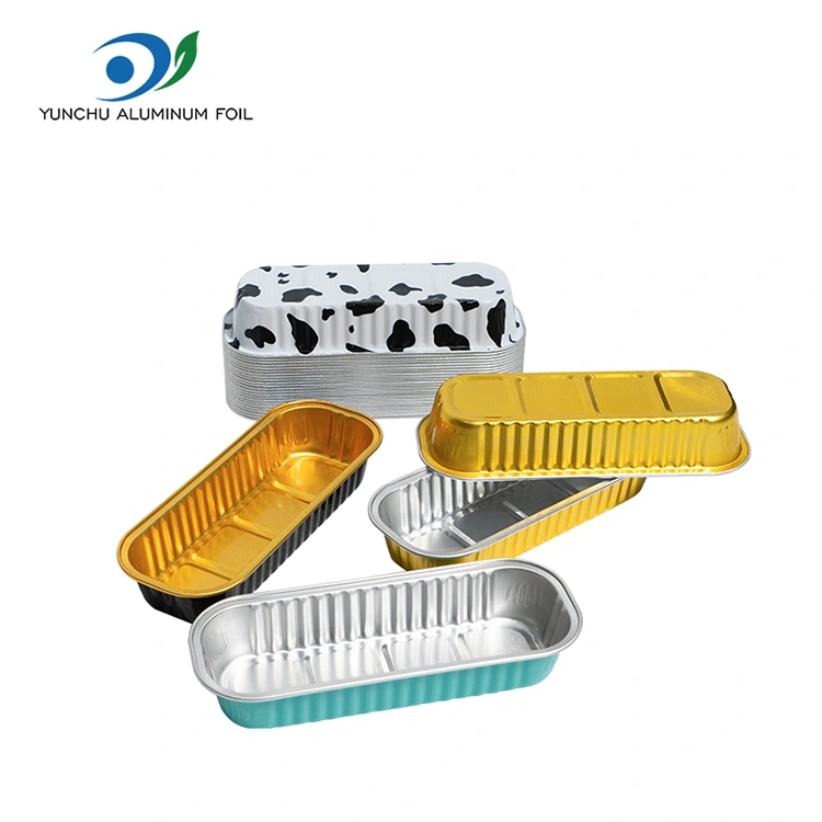 Pravokotna pecilna torta za gladko zid aluminijaste folije Pravokotna pecilna torta za gladko zid aluminijaste folije