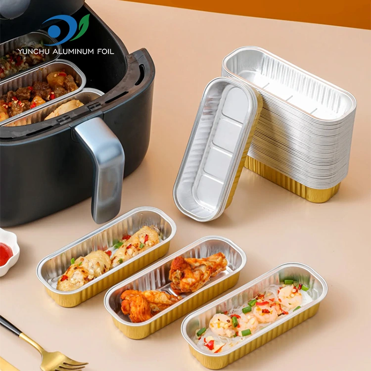 Pravokotna pecilna torta za gladko zid aluminijaste folije