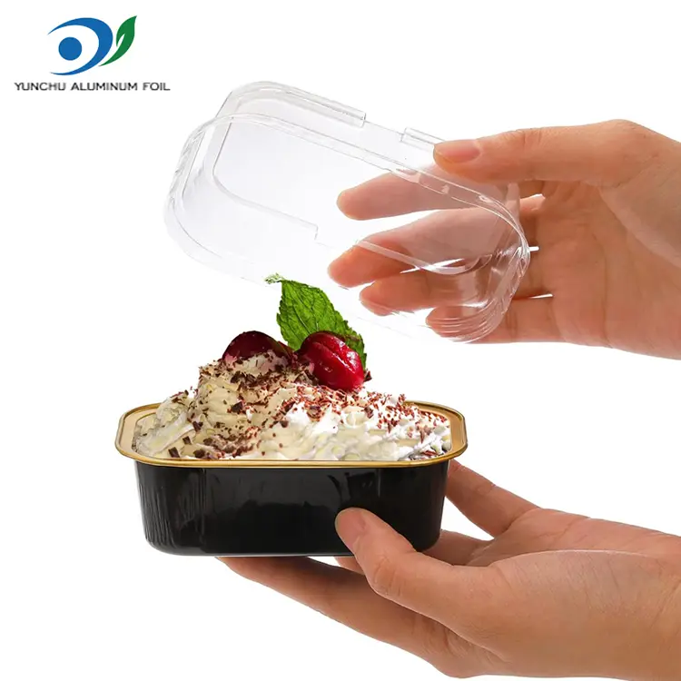 Pravokotna barva za peko gladko zid aluminijaste folije Pravokotna barva za peko gladko zid aluminijaste folije