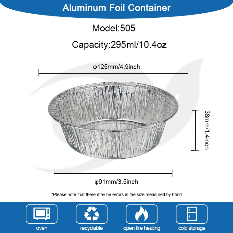 Srebrne posode za hrano iz aluminijaste folije za BBQ cvrtnik za enkratno uporabo