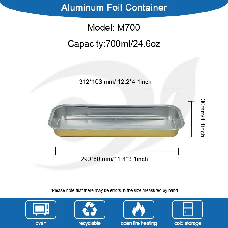 Pravokotni kruh gladko zid aluminijaste folije