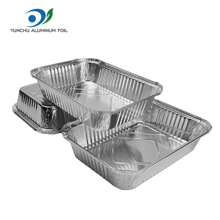 Pravokotni odvzem žara srebrne aluminijaste folije