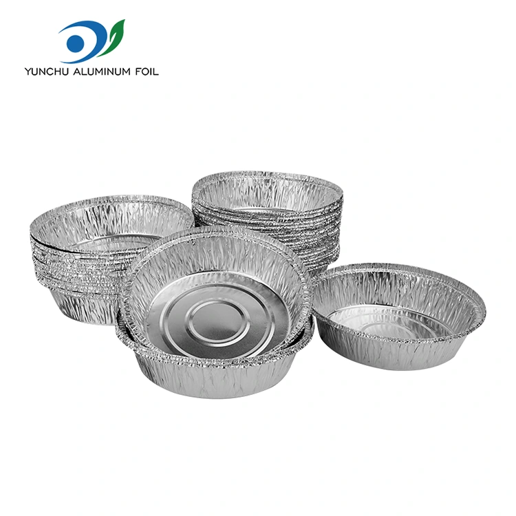 Srebrni aluminijasti foliji z okroglim zrakom