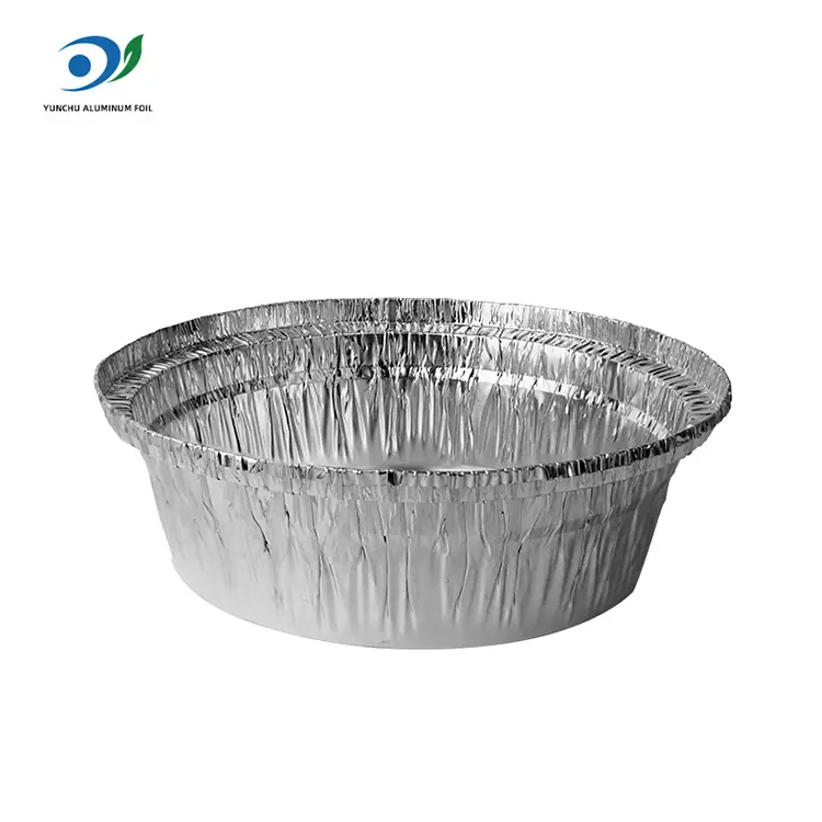 Okrogla zrak Frear Catering Silver Aluminium Foil Containers