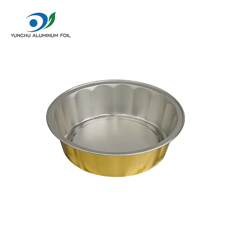 Odporne zabojnike za peko gladko zid aluminijaste folije