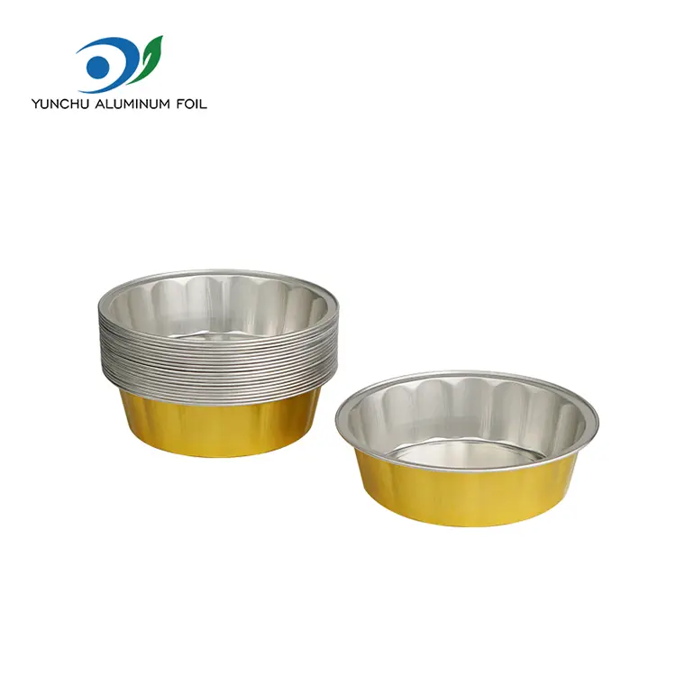 Odporne zabojnike za peko gladko zid aluminijaste folije