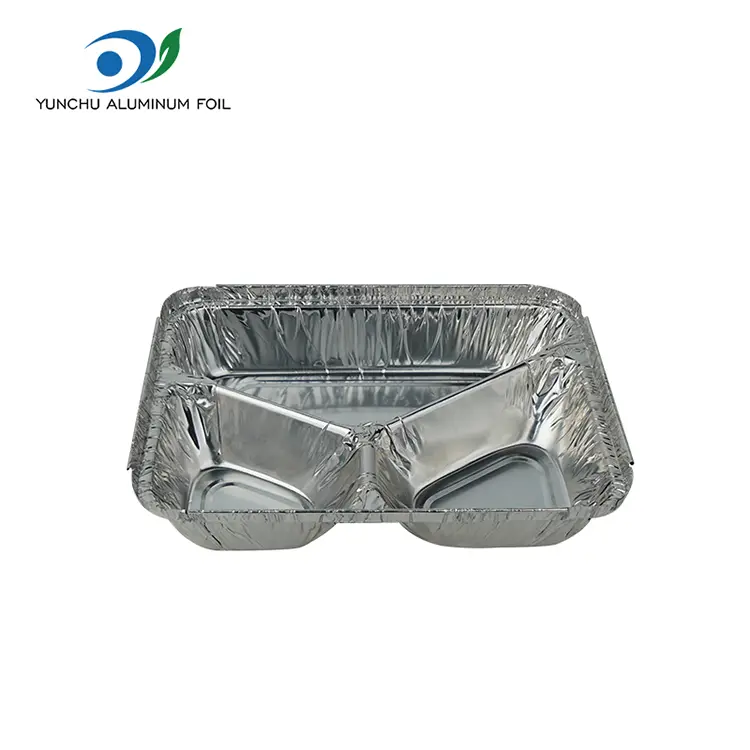 Posode za s seboj posebne oblike iz aluminijaste folije za pakiranje hrane Posode za s seboj posebne oblike iz aluminijaste folije za pakiranje hrane