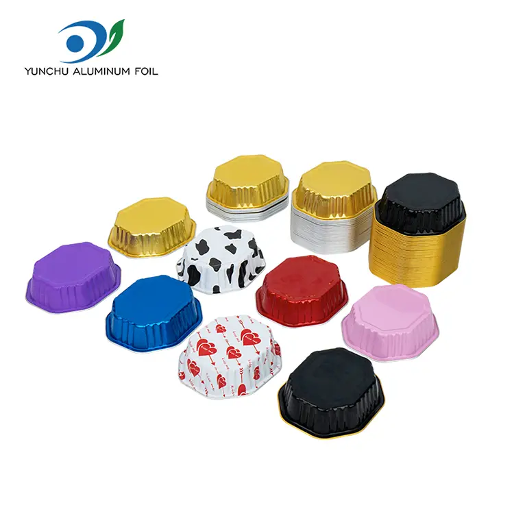 Posebne oblike torte Cup Smoothwall Aluminijaste folije